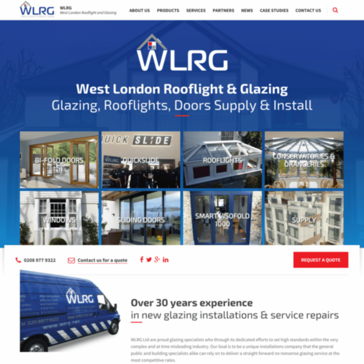 Screenshot of wlrg.net